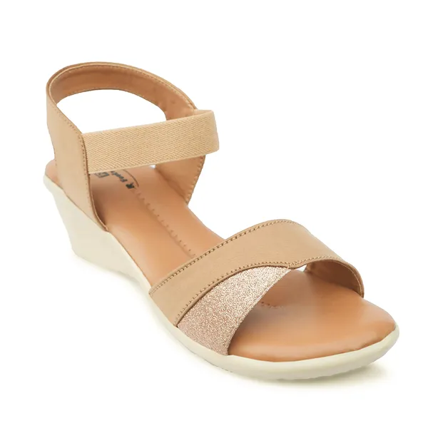 Beige_Synthetic_Leather_Glitter_Strap_Wedge_Sandals_For_Women