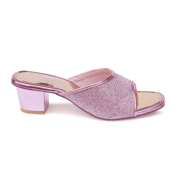 Pink_Glitter_Block_Heel_Mules_for_Women