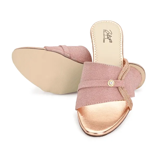 Pink_Synthetic_Glitter_Embellished_Block_Heel_Sandals_For_Women
