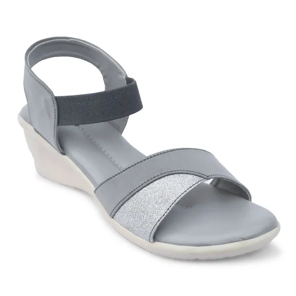 Grey_Synthetic_Leather_Shimmer_Front_Wedge_Sandals_For_Women