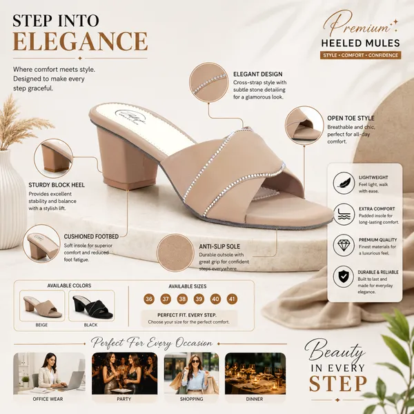Beige_Synthetic_Leather_Crossover_Strap_Block_Heel_Sandals_For_Women