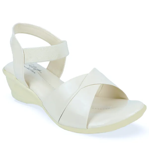 White_Patent_Leather_Open_Toe_Wedge_Sandals_For_Women