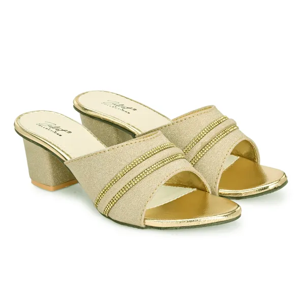 Gold_Glitter_Embellished_Wedge_Sandals_For_Women