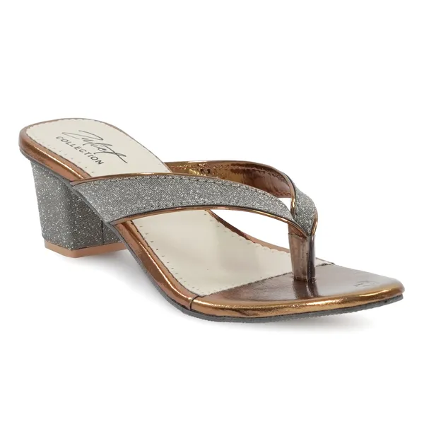 Silver_Glitter_Crossover_Toe_Post_Block_Heel_Sandals_For_Women