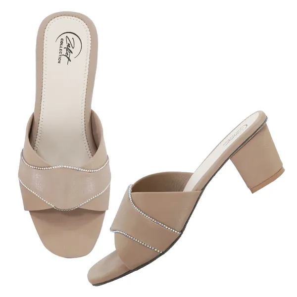 Beige_Synthetic_Leather_Crossover_Strap_Block_Heel_Sandals_For_Women