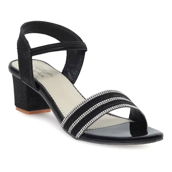 Black_Synthetic_Embellished_Ankle_Strap_Block_Heel_Sandals_For_Women