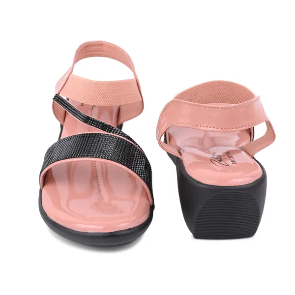 Pink_Patent_Leather_Ankle_Strap_Wedge_Sandals_For_Women