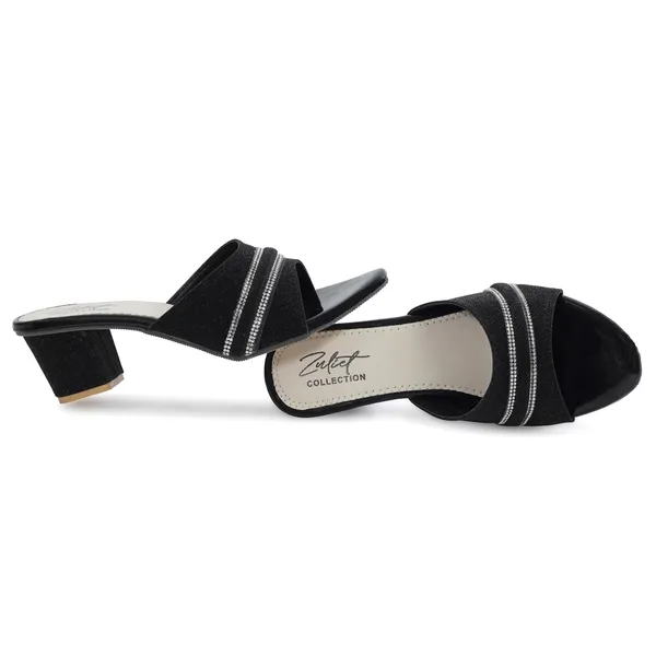 Black_Synthetic_Embellished_Block_Heel_Mule_Sandals_For_Women
