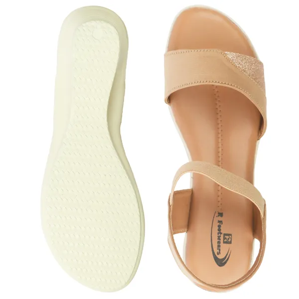 Beige_Synthetic_Leather_Glitter_Strap_Wedge_Sandals_For_Women