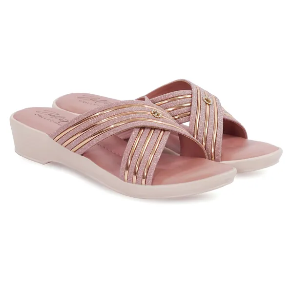 Pink_Synthetic_Strappy_Shimmer_Wedge_Sandals_For_Women