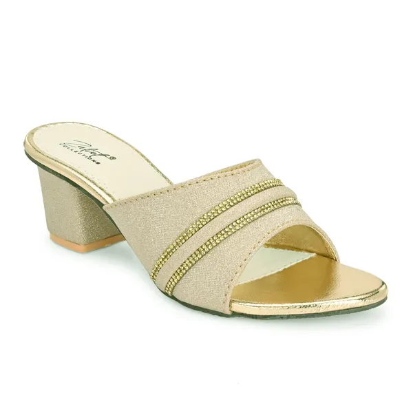 Gold_Glitter_Embellished_Wedge_Sandals_For_Women