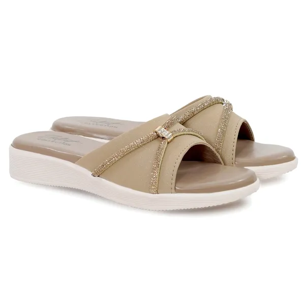 Beige_Synthetic_Leather_Embellished_Strap_Wedge_Sandals_For_Women