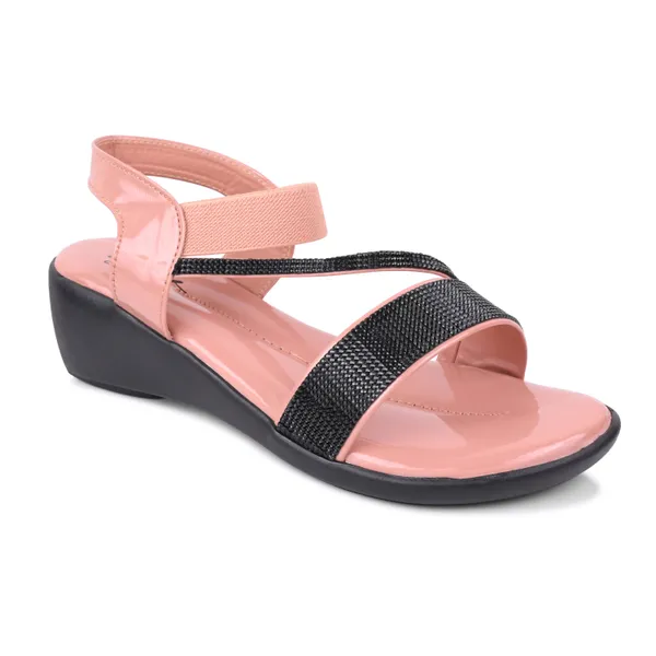 Pink_Patent_Leather_Ankle_Strap_Wedge_Sandals_For_Women