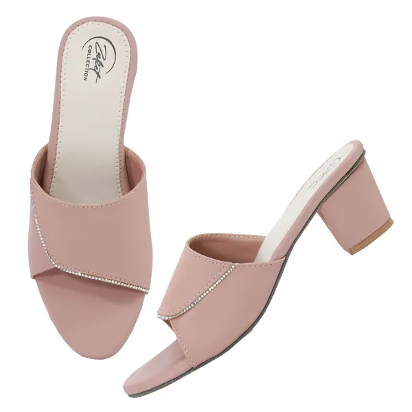 Pink_Synthetic_Leather_Open_Toe_Block_Heel_Sandals_For_Women