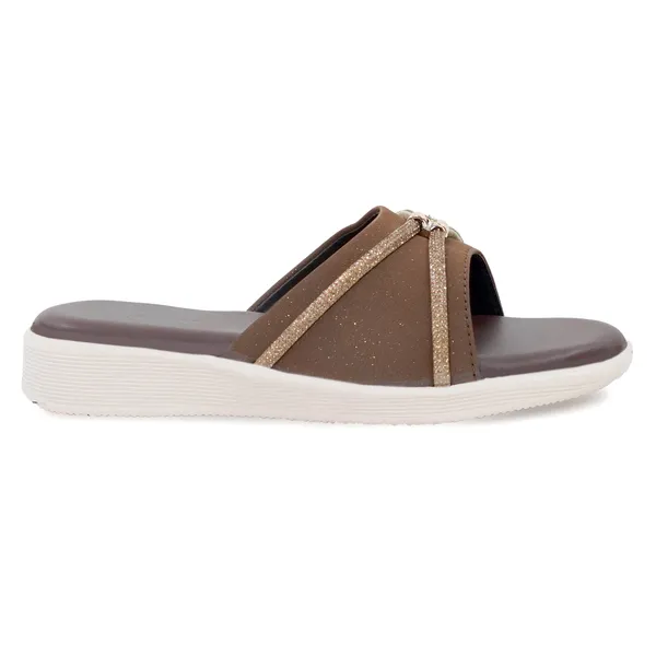 Brown_Synthetic_Leather_Glitter_Embellished_Platform_Slides_For_Women