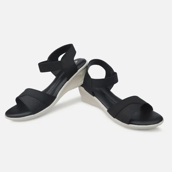 Black_Synthetic_Leather_Open_Toe_Wedge_Sandals_For_Women