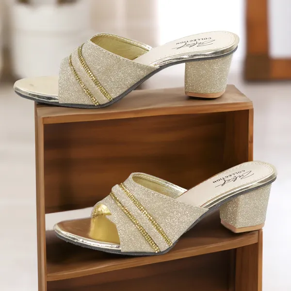 Gold_Glitter_Embellished_Wedge_Sandals_For_Women