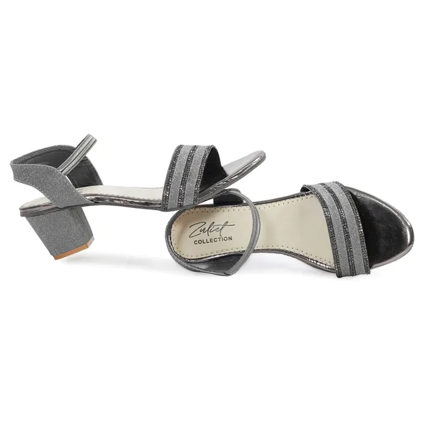 Grey_Glitter_Ankle_Strap_Block_Heel_Sandals_For_Women