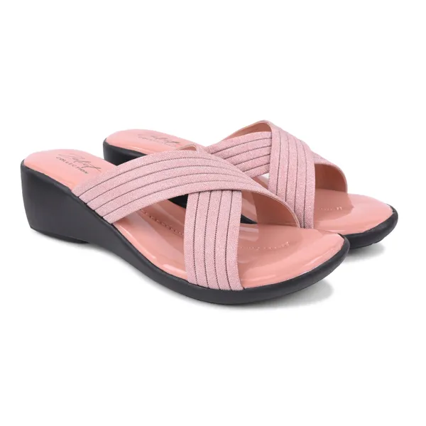 Pink_Patent_Leather_Criss_Cross_Wedge_Sandals_For_Women