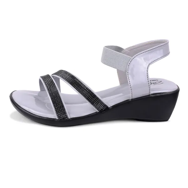 Grey_Patent_Leather_Embellished_Strap_Wedge_Sandals_For_Women