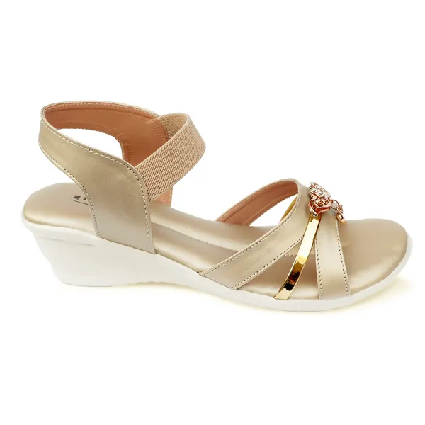 Beige_Synthetic_Leather_Bow_Detail_Ankle_Strap_Wedge_Sandals_For_Women