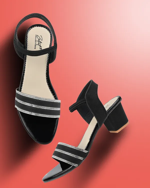 Black_Synthetic_Embellished_Ankle_Strap_Block_Heel_Sandals_For_Women