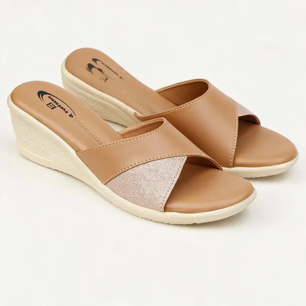 Tan_Synthetic_Leather_Cross_Strap_Slip-On_Sandals_For_Women