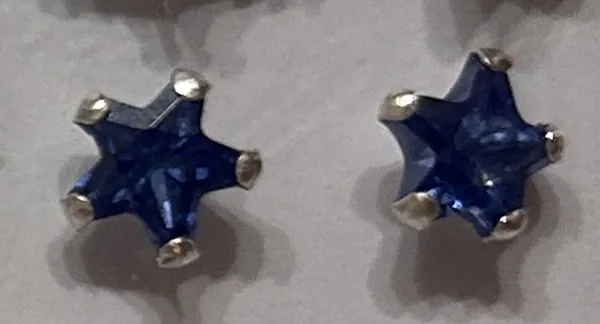 Blue_925_Silver_Star_Stud_Earrings_For_Women