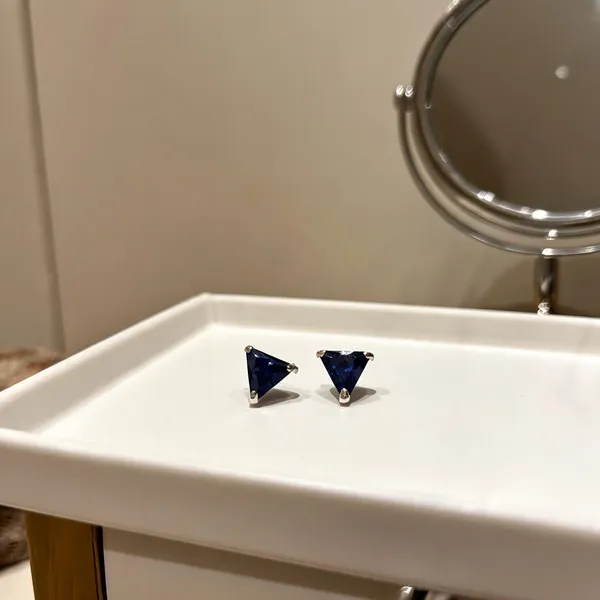 Blue_925_Silver_Triangle_Stone_Stud_Earrings_For_Women