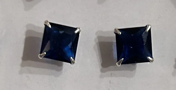 Blue_925_Silver_Square_Stone_Stud_Earrings_For_Women
