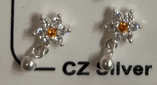 Silver_925_Silver_Floral_Drop_Earrings_For_Women