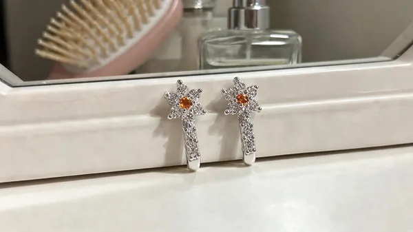 Silver_925_Sterling_Floral_Drop_Earrings_For_Women