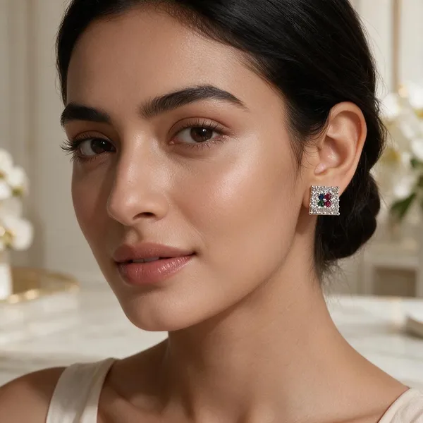 925_Silver_Multicolour_Crystal_Luxe_Studs_✨