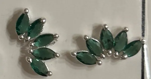 Green_925_Silver_Leaf_Stone_Drop_Earrings_For_Women