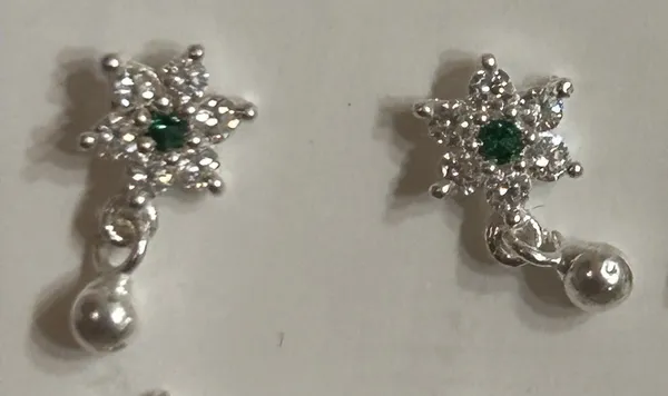 Silver_925_Silver_Floral_Drop_Earrings_For_Women
