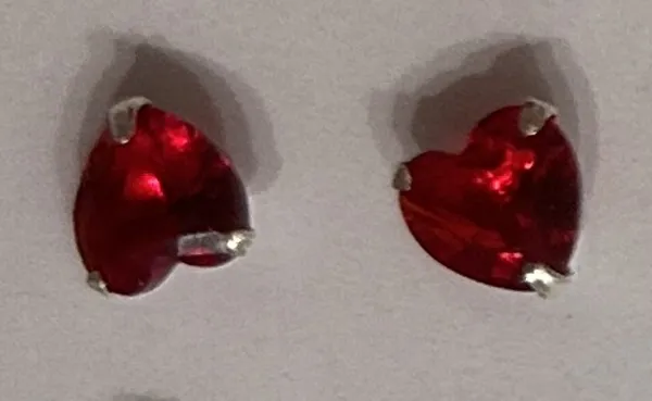 Red_925_Silver_Heart_Stud_Earrings_For_Women