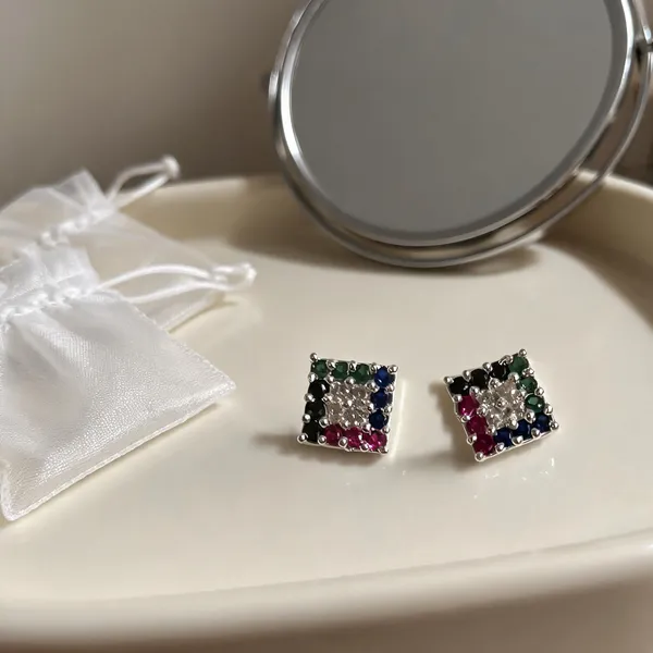 925_Silver_Rainbow_Crystal_Luxe_Studs_