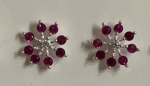 Red_925_Silver_Floral_Stone_Stud_Earrings_For_Women