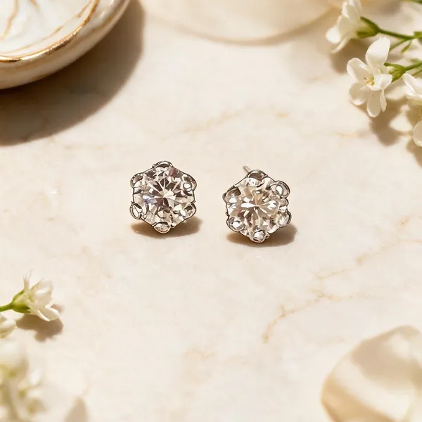 925_Silver_Floral_CZ_Stud_Earrings
