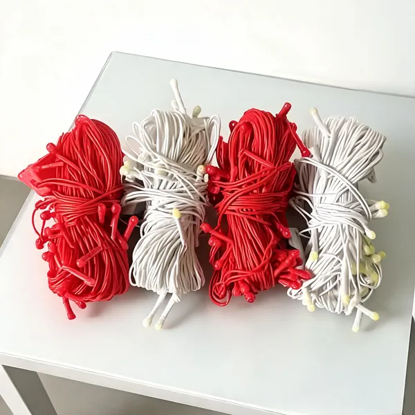 Pixofeet_24_Leds_11_M_Red,_White_Steady_Bulb_Rice_Lights_(Pack_Of_4)