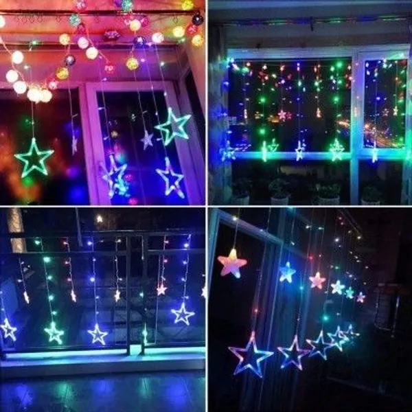 Pixofeet_138_Leds_2.49_M_Multicolor_Color_Changing_Star_Rice_Lights_(Pack_Of_1)