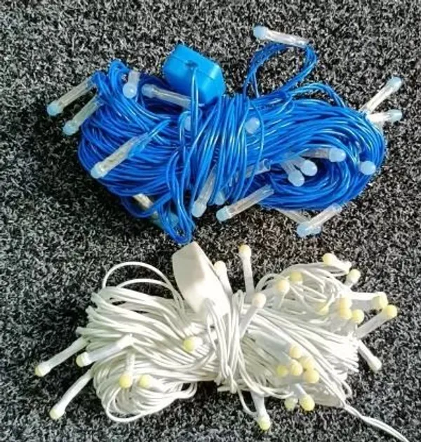 Pixofeet_24_Leds_11_M_Blue,_White_Steady_Bulb_Rice_Lights_(Pack_Of_2)