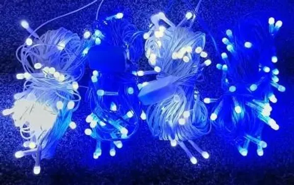 Pixofeet_24_Leds_11_M_Blue,_White_Steady_Bulb_Rice_Lights_(Pack_Of_4)