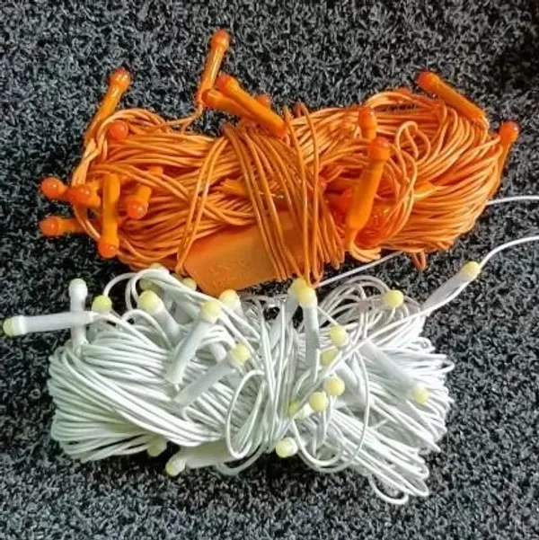 Pixofeet_24_Leds_11_M_Orange,_White_Steady_Bulb_Rice_Lights_(Pack_Of_2)