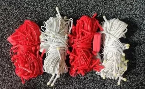 Pixofeet_24_Leds_11_M_Red,_White_Steady_Bulb_Rice_Lights_(Pack_Of_4)