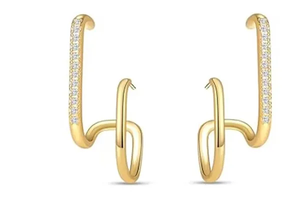 Premium_Gold_Crystal_Earrings_Combo_–_Wavy_Hoop,_CZ_Teardrop_&_Long_Bar_Design_|_3_Pair_Combo