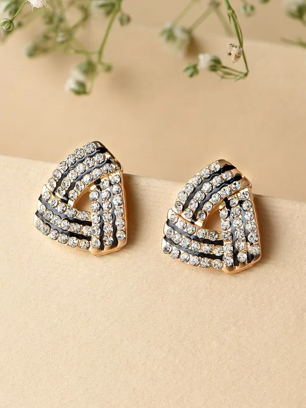 Gold-Tone_Rhinestone_Stud_Earrings_for_Women