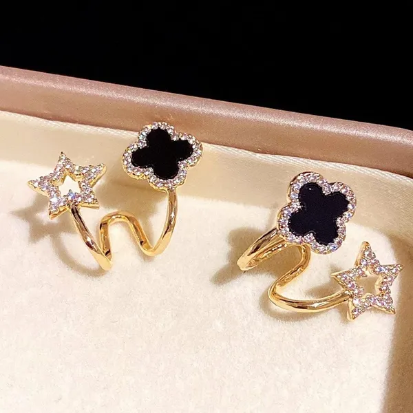 Gold_Tone_Clover_Star_Ear_Cuff_Earrings_for_Women