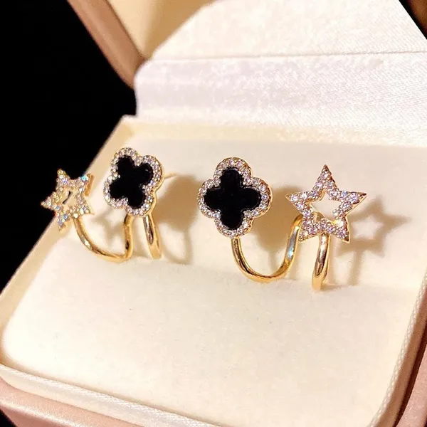 Gold_Tone_Clover_Star_Ear_Cuff_Earrings_for_Women