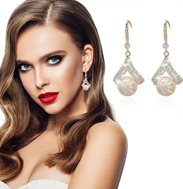 Gold-Tone_Pearl_Drop_Earrings_for_Women